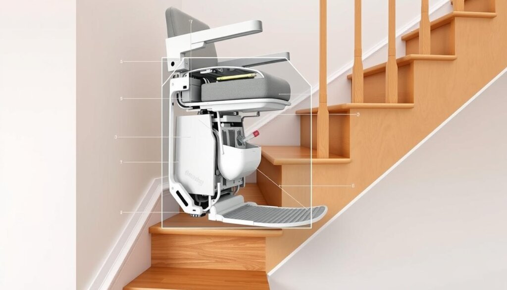 Treppenlift Funktionsweise