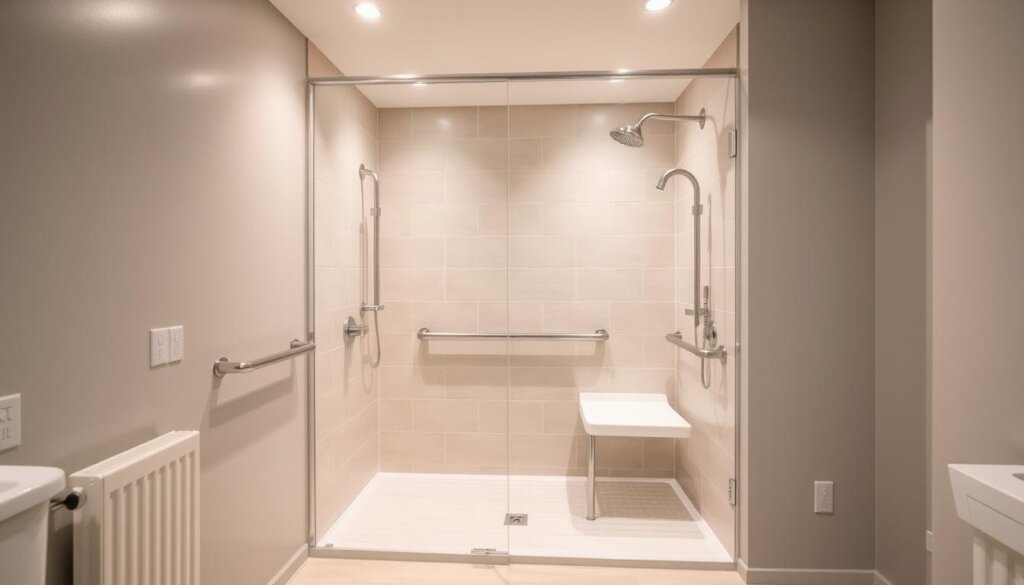 barrierefreie Dusche