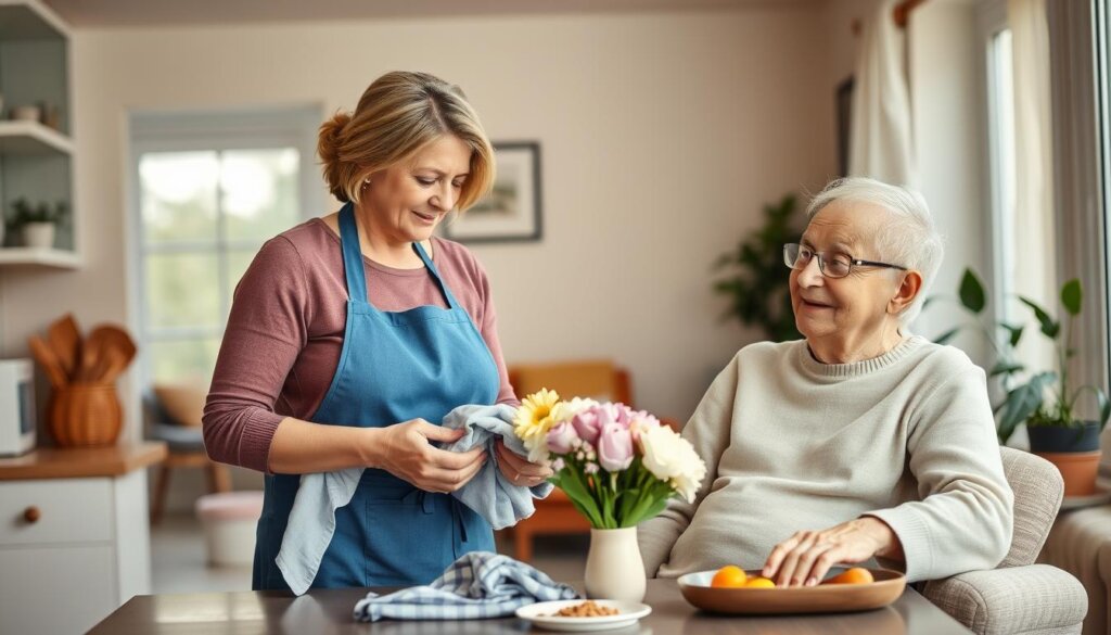 Aufgaben einer Haushaltshilfe