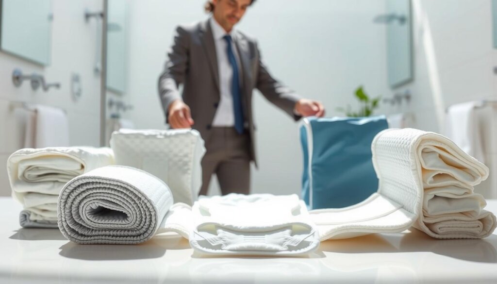 Aufbau Inkontinenzvorlagen