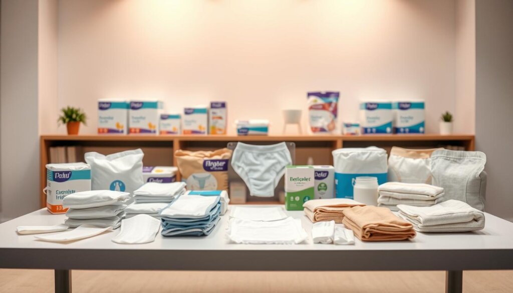 Aufsaugende Inkontinenzhilfen