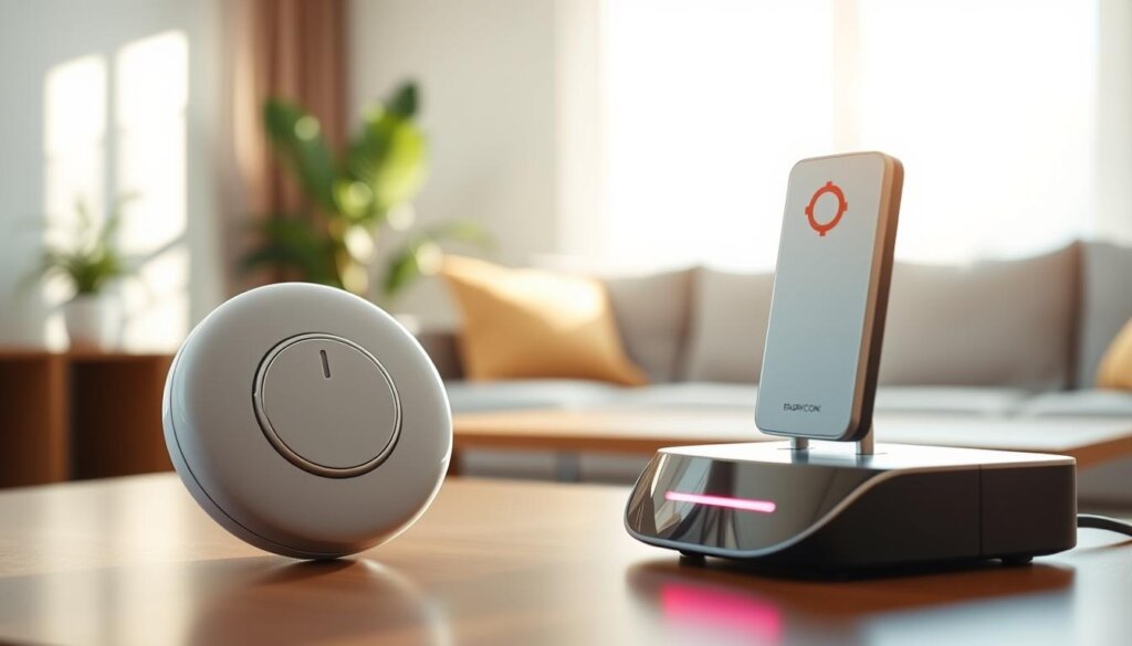 Notrufsender und Basisstation