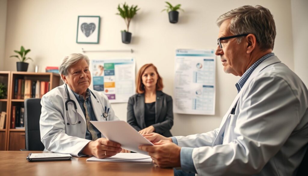 Arztbesuch und Diagnose bei Inkontinenz